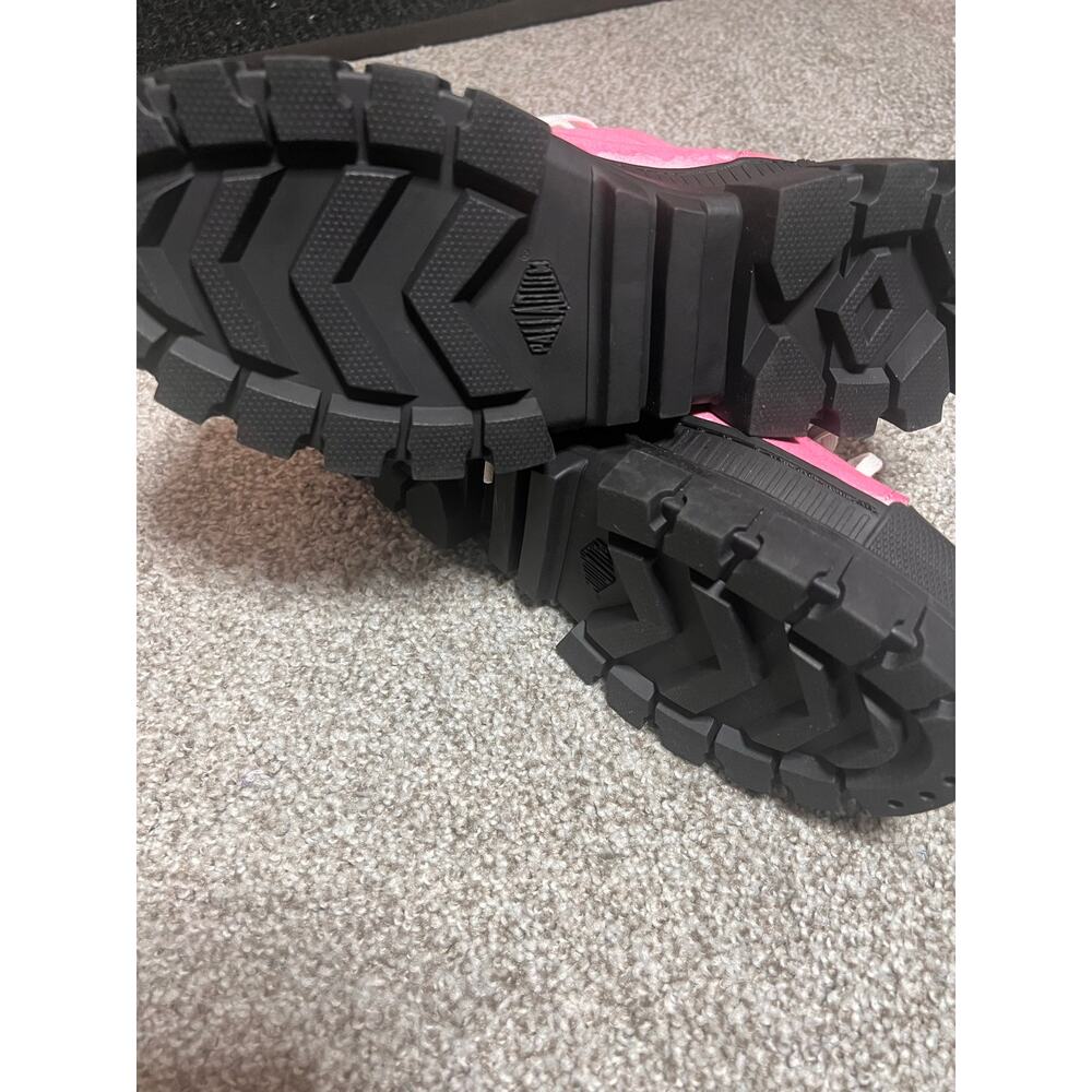 Palladium Revolt Hi Textile Pink Size 8.5 NWOB - Picture 7 of 7